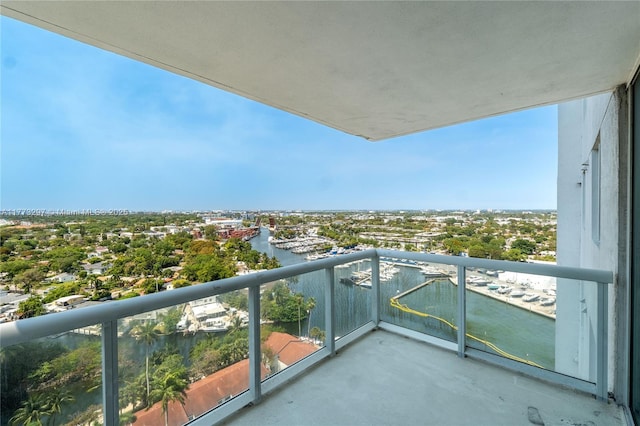 1861 NW S River Dr Unit 1904, Miami, FL 33125 - balcony featuring a water view
