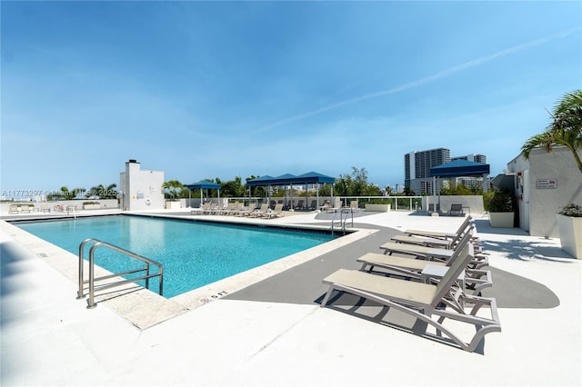 1861 NW S River Dr Unit 1904, Miami, FL 33125 - community pool featuring fence and a patio area