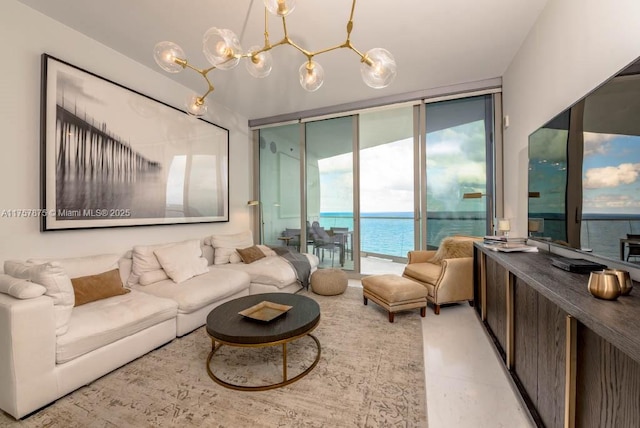 16901 Collins Ave Unit 1404, Sunny Isles Beach, FL 33160 - living room with floor to ceiling windows