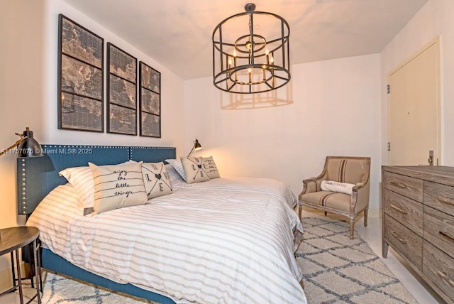 16901 Collins Ave Unit 1404, Sunny Isles Beach, FL 33160 - bedroom with a chandelier