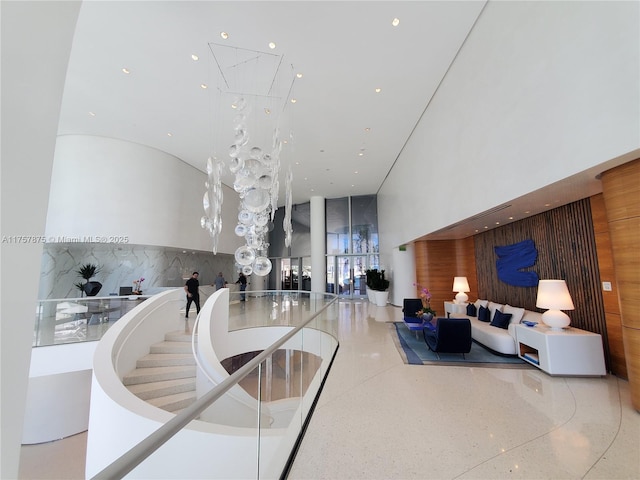 16901 Collins Ave Unit 1404, Sunny Isles Beach, FL 33160 - common area with recessed lighting and a high ceiling