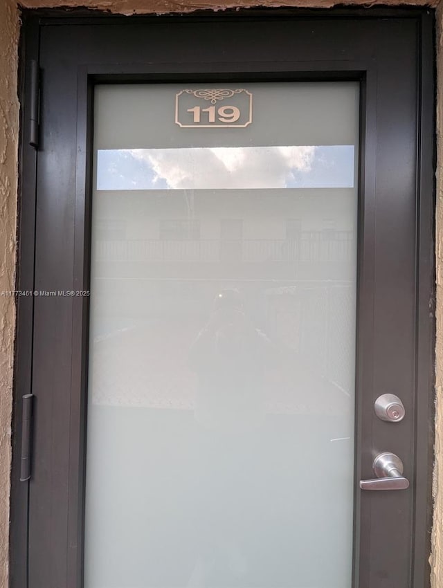view of room details