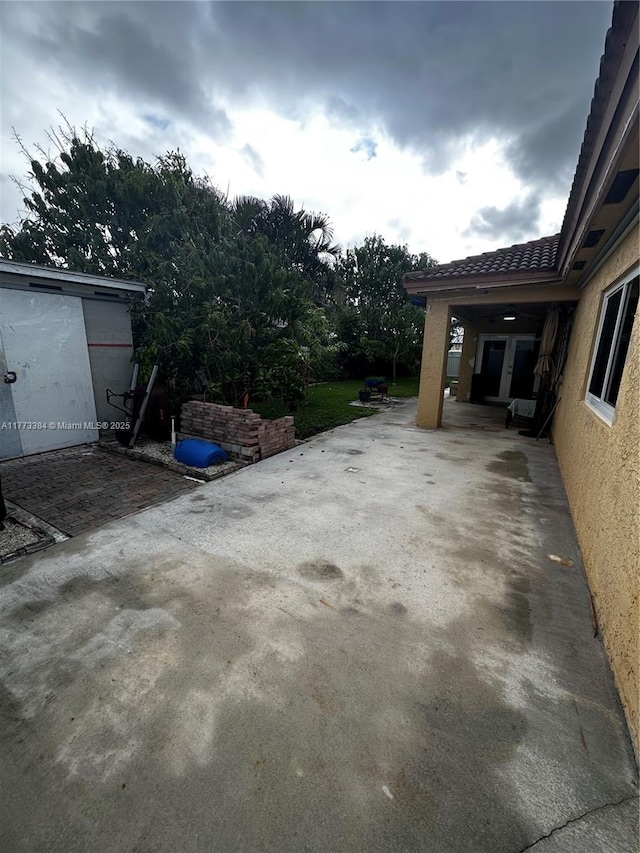 view of patio