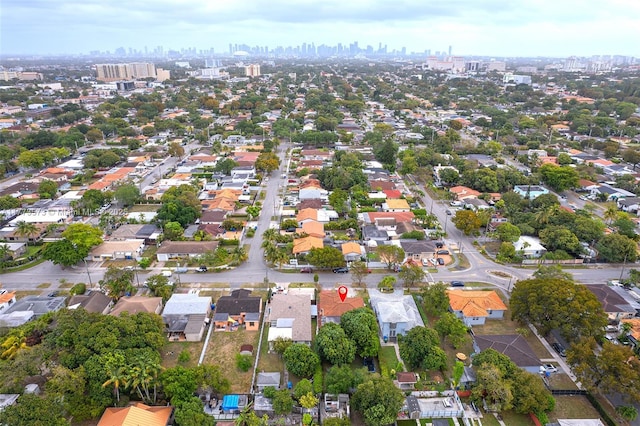 aerial view