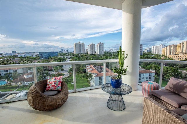 3131 NE 188th St Unit 2-1002, Aventura, FL 33180 - balcony featuring a view of city