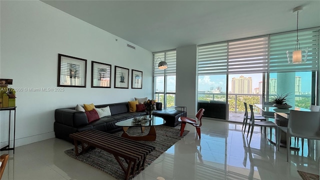 3131 NE 188th St Unit 2-1002, Aventura, FL 33180 - living area with expansive windows