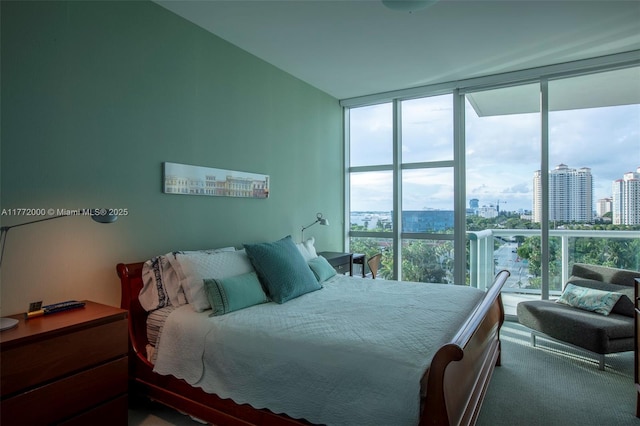 3131 NE 188th St Unit 2-1002, Aventura, FL 33180 - bedroom featuring expansive windows and a city view