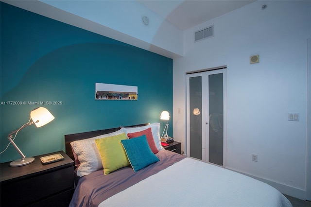 3131 NE 188th St Unit 2-1002, Aventura, FL 33180 - bedroom featuring a high ceiling
