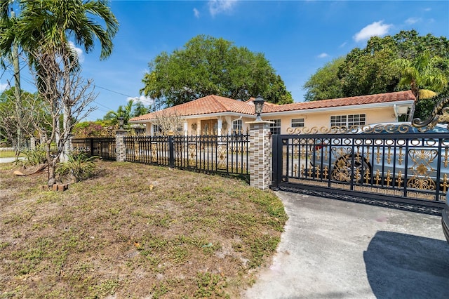 85 NW 165th St, Miami, FL 33169 - exterior space with a fenced front yard