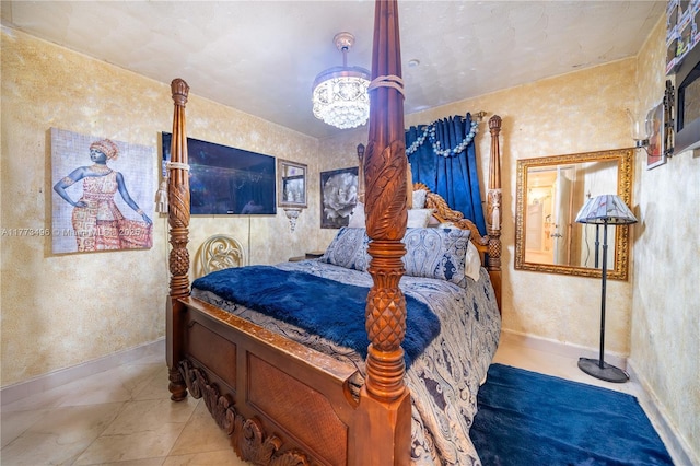 85 NW 165th St, Miami, FL 33169 - bedroom with baseboards and tile patterned floors