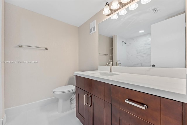 6563 Racquet Club Dr Unit 124, Lauderhill, FL 33319 - full bathroom featuring vanity, a shower, and tile patterned flooring