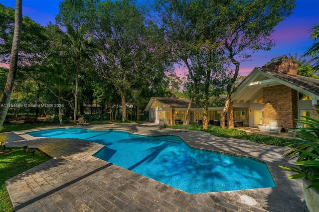 9000 Arvida Dr, Coral Gables, FL 33156 - pool with a patio
