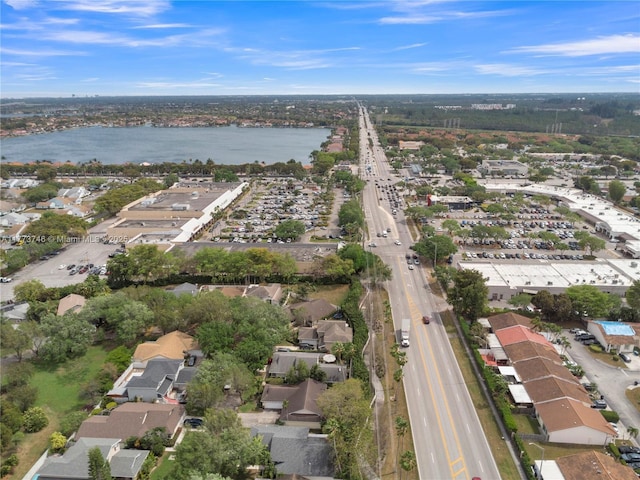 13878 SW 151st Ln, Miami, FL 33186 - aerial view of property's location featuring a large body of water and nearby suburban area