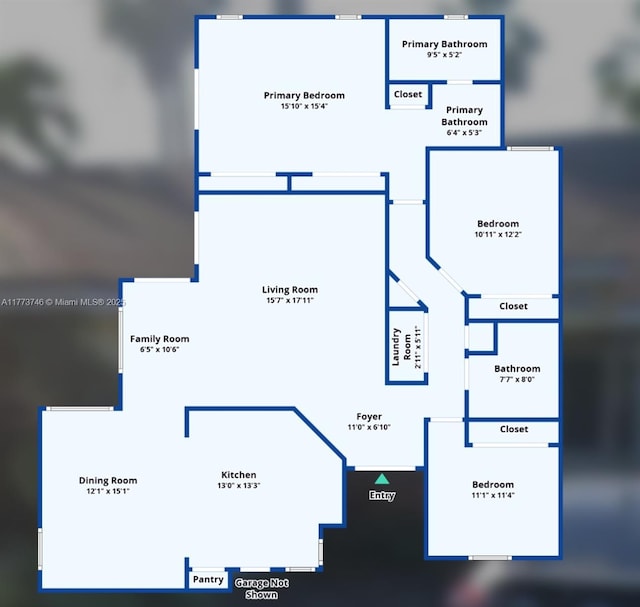 13878 SW 151st Ln, Miami, FL 33186 - view of property floor plan