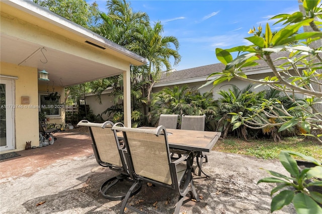 13878 SW 151st Ln, Miami, FL 33186 - view of patio featuring outdoor dining area