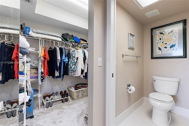 12750 SW 4th Ct Unit 407J, Pembroke Pines, FL 33027 - bathroom featuring toilet and a walk in closet