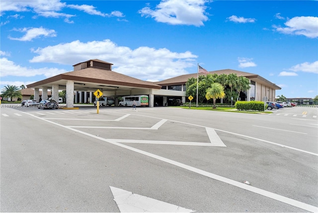 12750 SW 4th Ct Unit 407J, Pembroke Pines, FL 33027 - view of partially covered parking lot