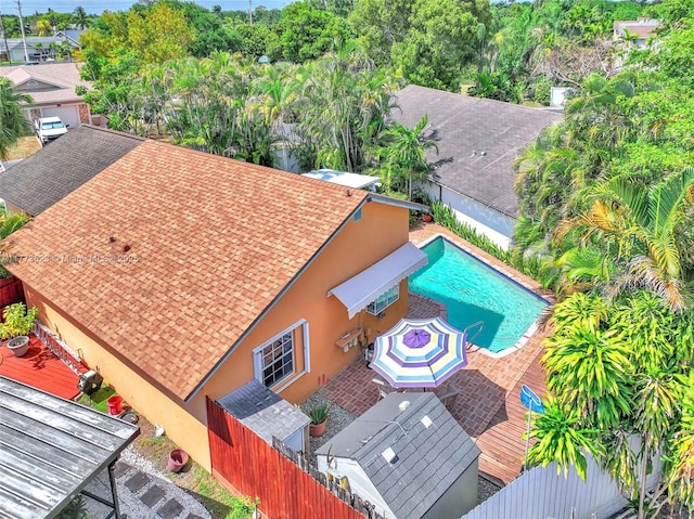 5660 SW 99th Ln, Cooper City, FL 33328 - aerial view of property and surrounding area with a pool area