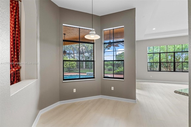 2031 SW 185th Ave, Miramar, FL 33029 - unfurnished dining area with wood finished floors and recessed lighting