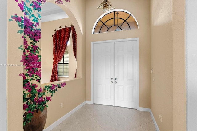 2031 SW 185th Ave, Miramar, FL 33029 - entryway with tile patterned floors and arched walkways