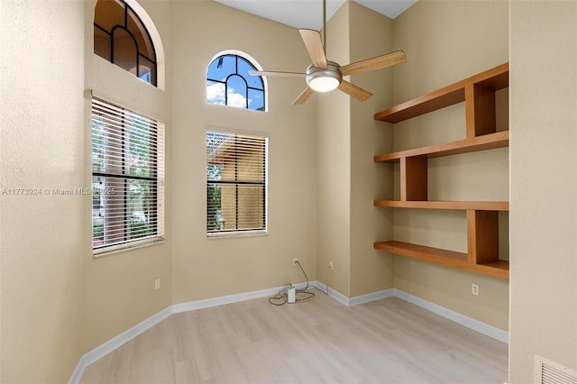 2031 SW 185th Ave, Miramar, FL 33029 - unfurnished room with wood finished floors and a ceiling fan