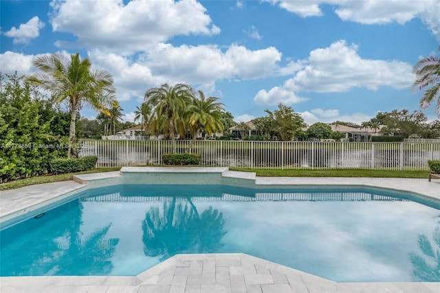 2426 Deer Creek Rd, Weston, FL 33327 - view of pool featuring a fenced in pool and a fenced backyard