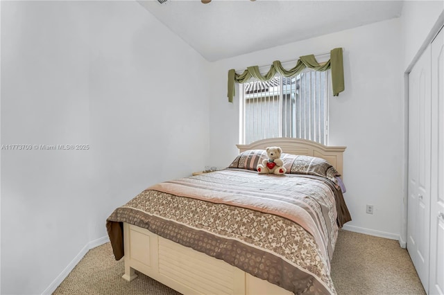 6231 SW 195th Ave, Pembroke Pines, FL 33332 - bedroom featuring light carpet, baseboards, and a closet