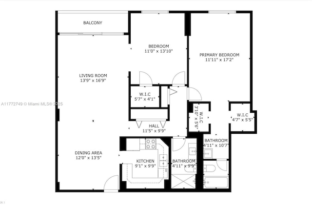 300 Bayview Dr Unit 308, Sunny Isles Beach, FL 33160 - view of floor plan / room layout