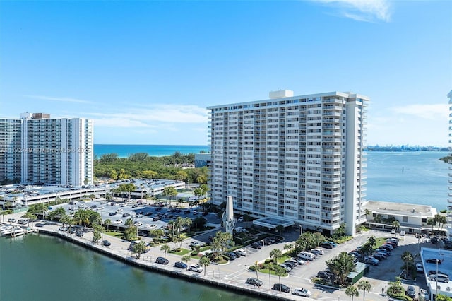 300 Bayview Dr Unit 308, Sunny Isles Beach, FL 33160 - aerial view of a nearby body of water and apartment complex