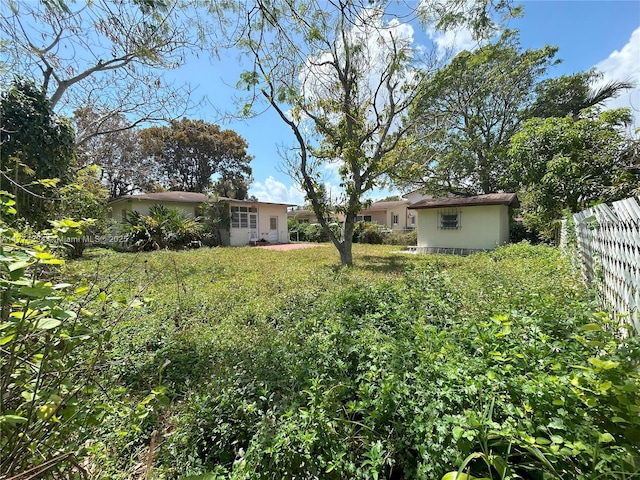 3401 SW 14th St, Miami, FL 33145 - view of yard with fence