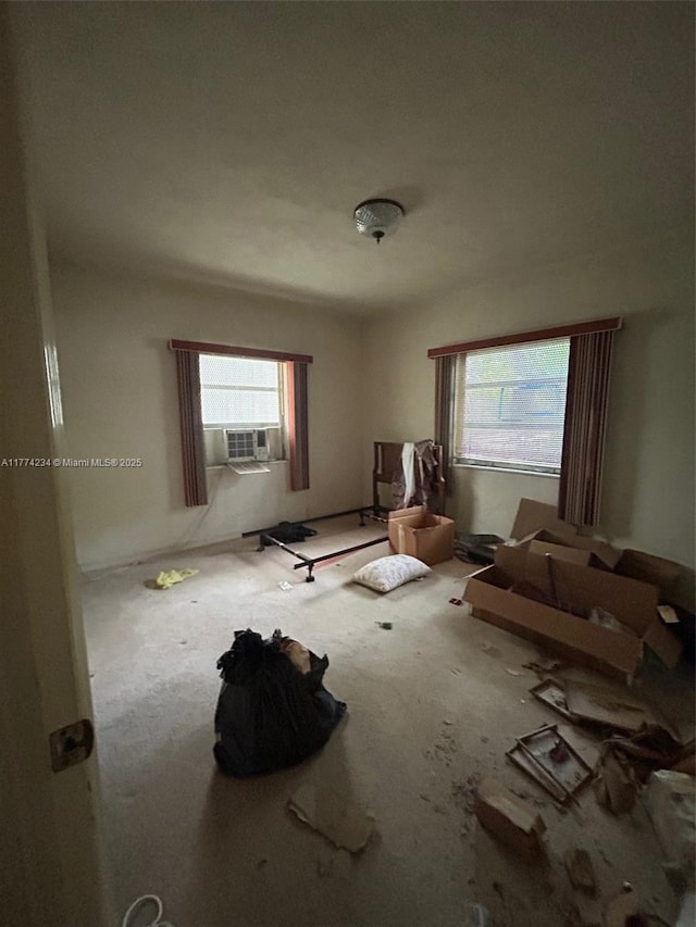 3401 SW 14th St, Miami, FL 33145 - empty room featuring healthy amount of natural light and cooling unit