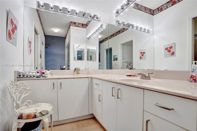 full bathroom with vanity