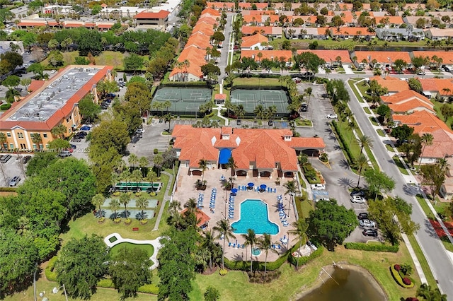 aerial view