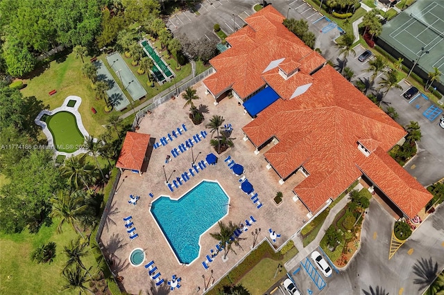 bird's eye view