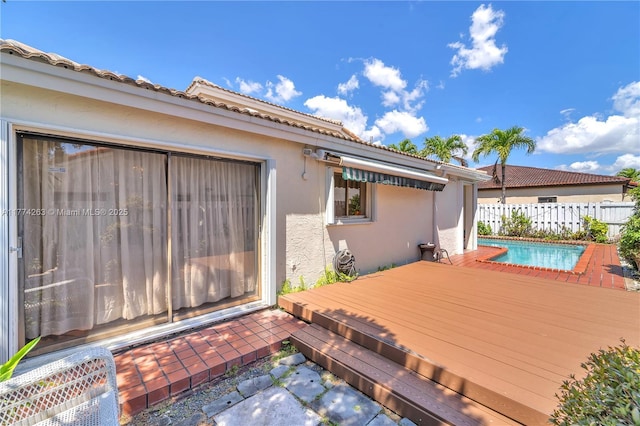 519 SW 88th Pl E, Miami, FL 33174 - view of wooden deck