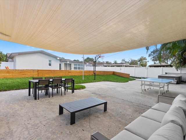 4991 SW 29th Way, Dania Beach, FL 33312 - view of patio featuring outdoor dining space
