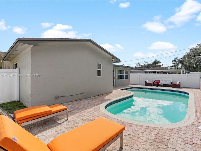 4991 SW 29th Way, Dania Beach, FL 33312 - view of swimming pool with a patio and a fenced backyard