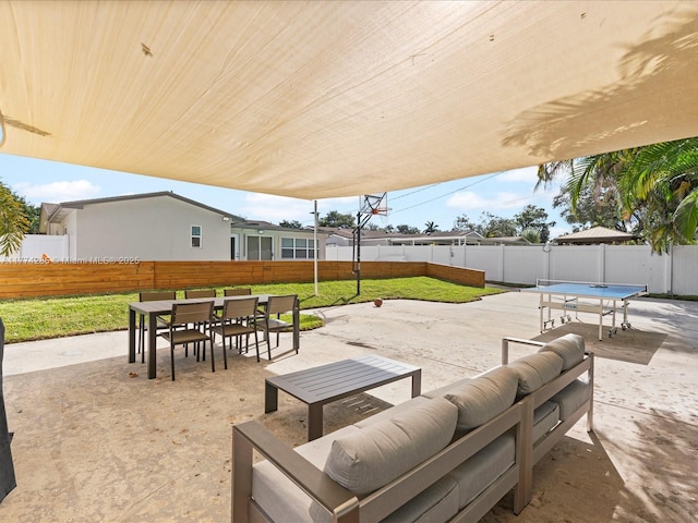 4991 SW 29th Way, Dania Beach, FL 33312 - view of patio with outdoor dining space
