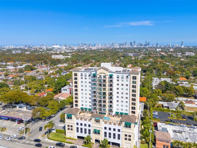 drone / aerial view of a view of skyline