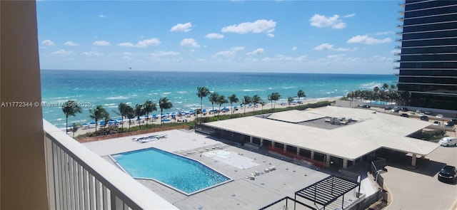 1950 S Ocean Dr Unit 6G, Hallandale Beach, FL 33009 - community pool featuring a water view