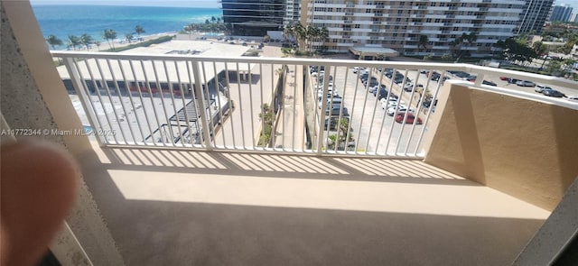 1950 S Ocean Dr Unit 6G, Hallandale Beach, FL 33009 - balcony with a water view