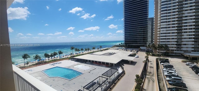 1950 S Ocean Dr Unit 6G, Hallandale Beach, FL 33009 - community pool with a water view