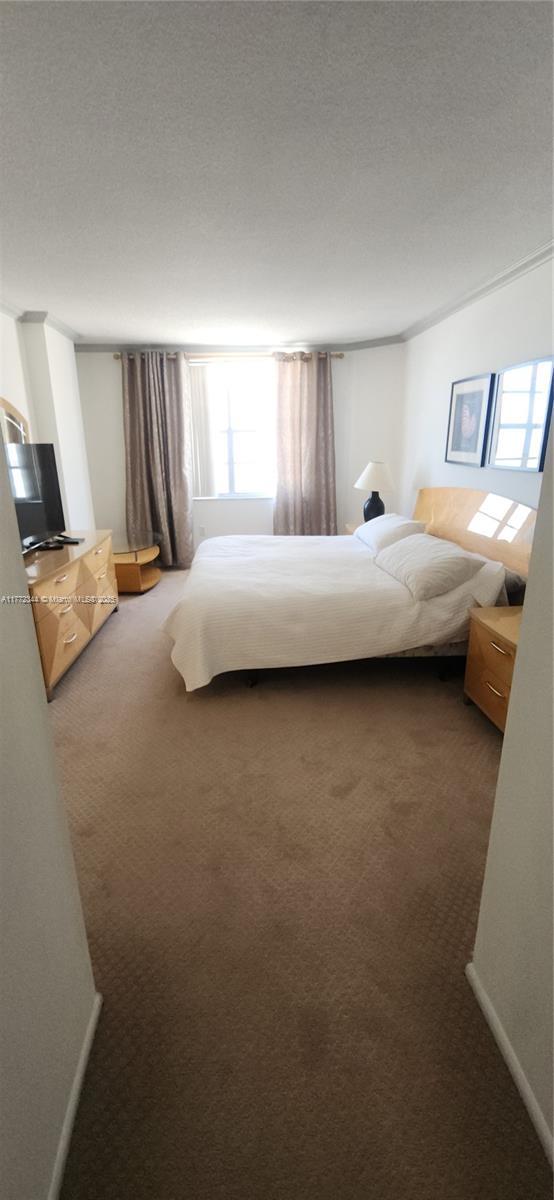 1950 S Ocean Dr Unit 6G, Hallandale Beach, FL 33009 - view of carpeted bedroom