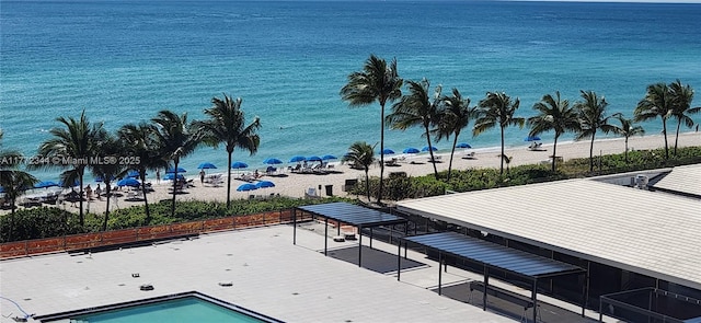 1950 S Ocean Dr Unit 6G, Hallandale Beach, FL 33009 - drone / aerial view of unending shoreline