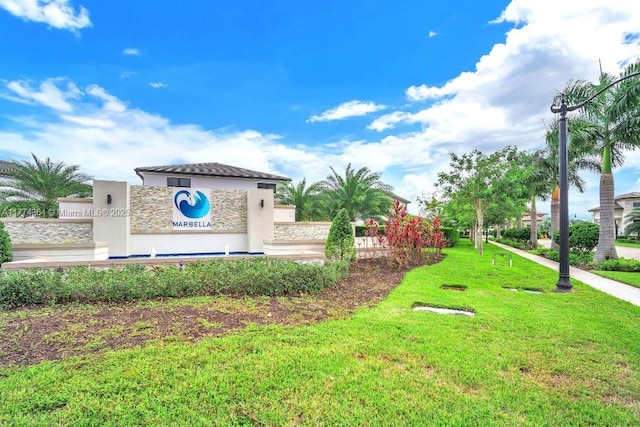 17451 SW 41st St, Miramar, FL 33029 - community / neighborhood sign with a yard