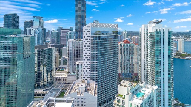 1300 Brickell Bay Dr Unit 601, Miami, FL 33131 - city view featuring a water view