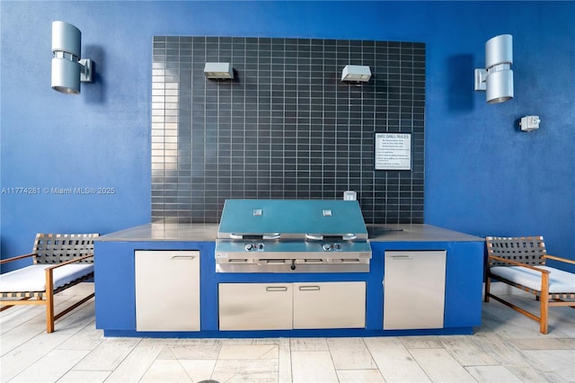 1300 Brickell Bay Dr Unit 601, Miami, FL 33131 - view of patio with grilling area and area for grilling