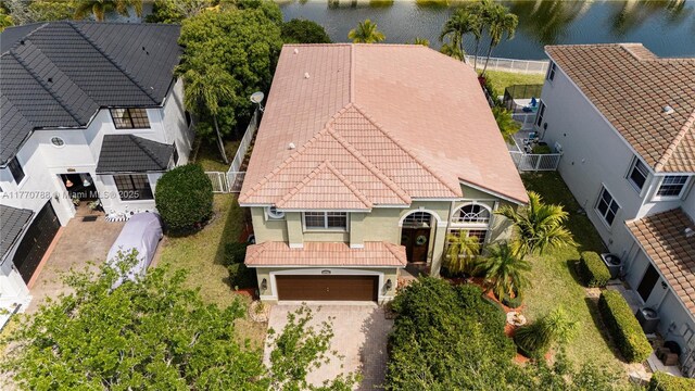 16473 SW 30th St, Miramar, FL 33027 - aerial view of property and surrounding area with a large body of water