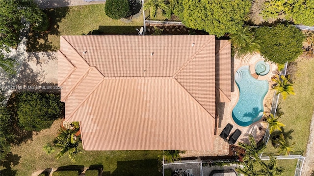 16473 SW 30th St, Miramar, FL 33027 - aerial view of a pool
