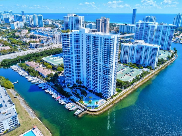 3530 Mystic Pointe Dr Unit 2903, Aventura, FL 33180 - view of urban area featuring a large body of water